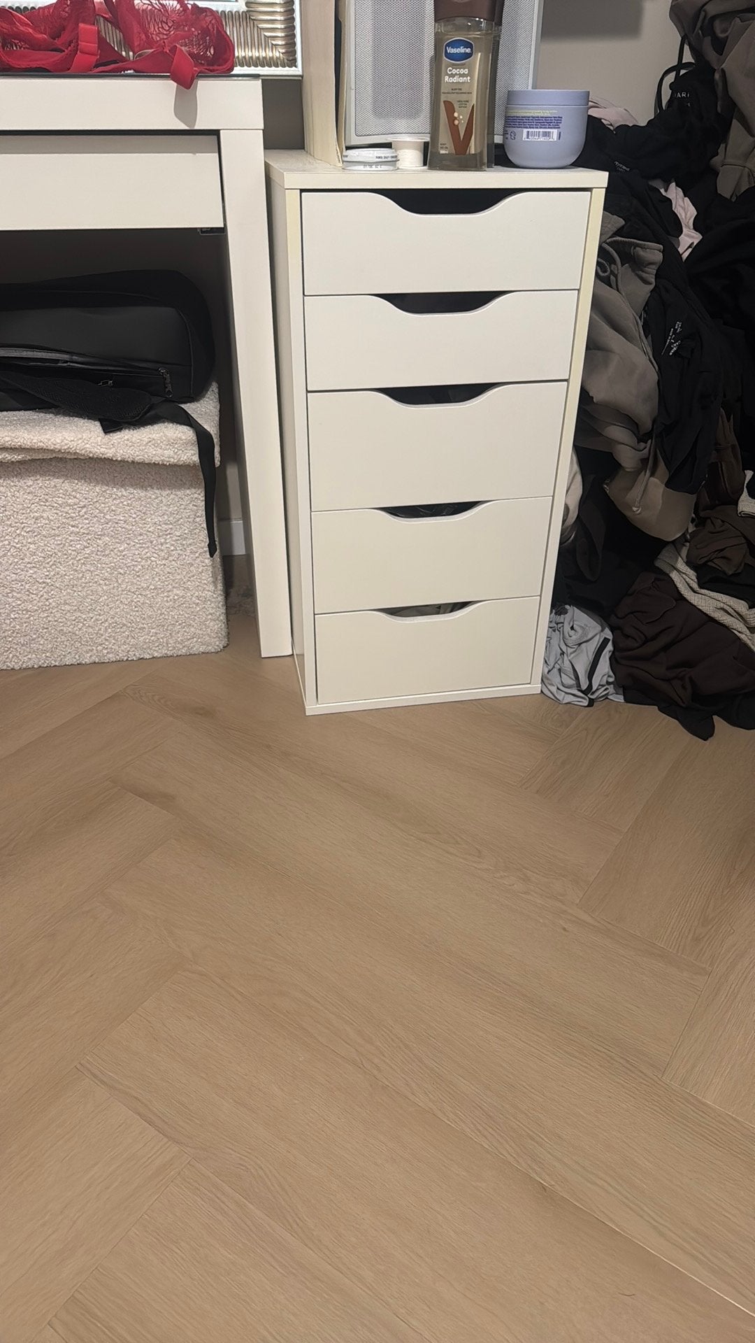 IKEA Alex, Ophalen, 5 laden of meer, Zo goed als nieuw, Minder dan 100 cm