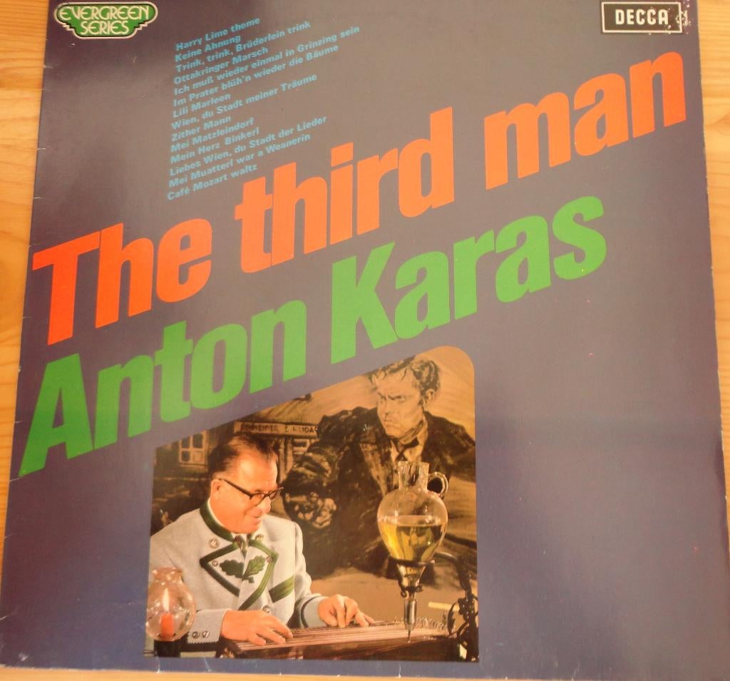 Anton Karas -the third man (LP, Ophalen of Verzenden, Gebruikt, 12 inch