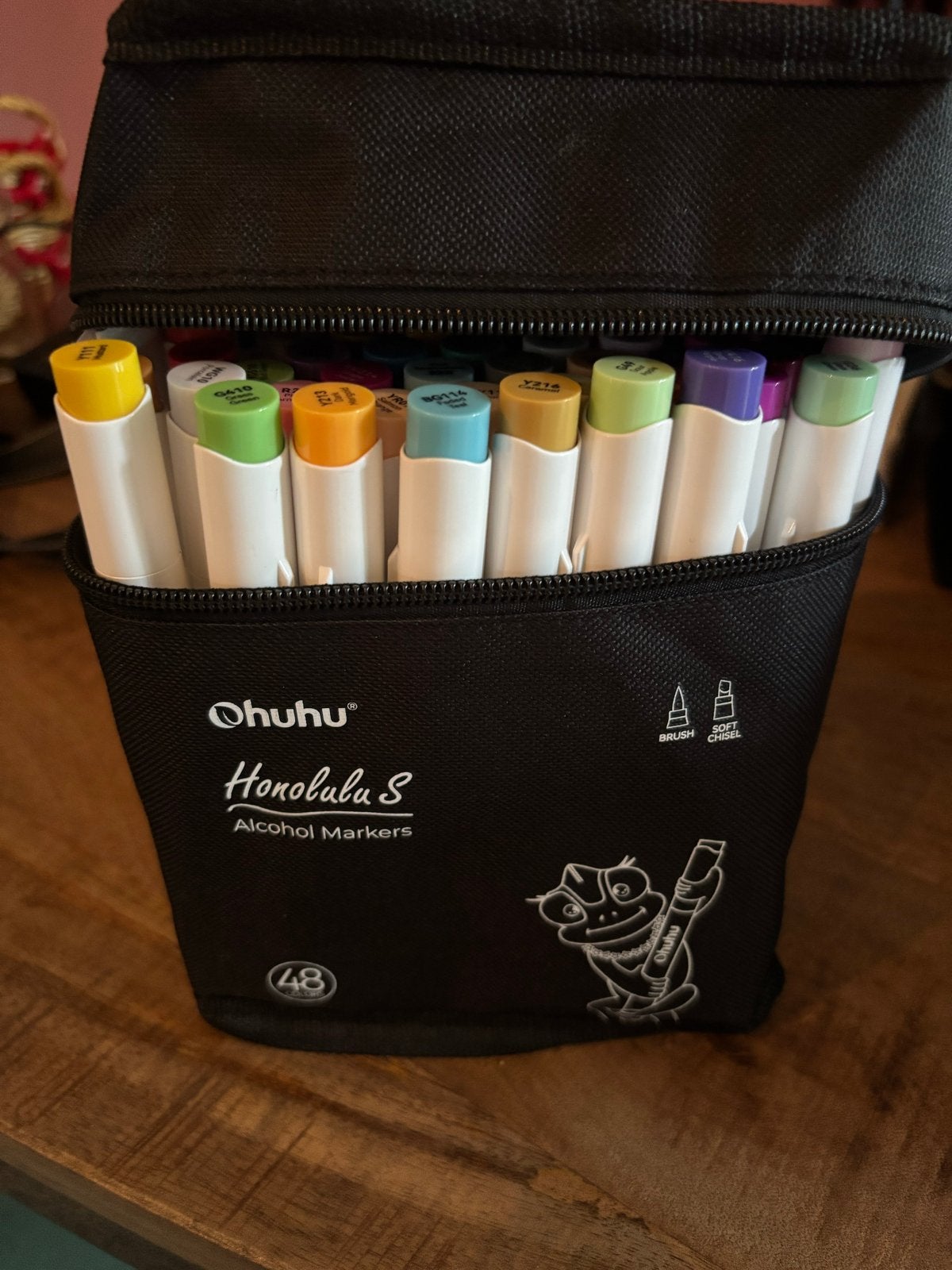 Nieuwe Ohuhu Honolulu S Alcohol Markers Set - 48 kleuren, Ophalen, Nieuw, Potlood of Stift