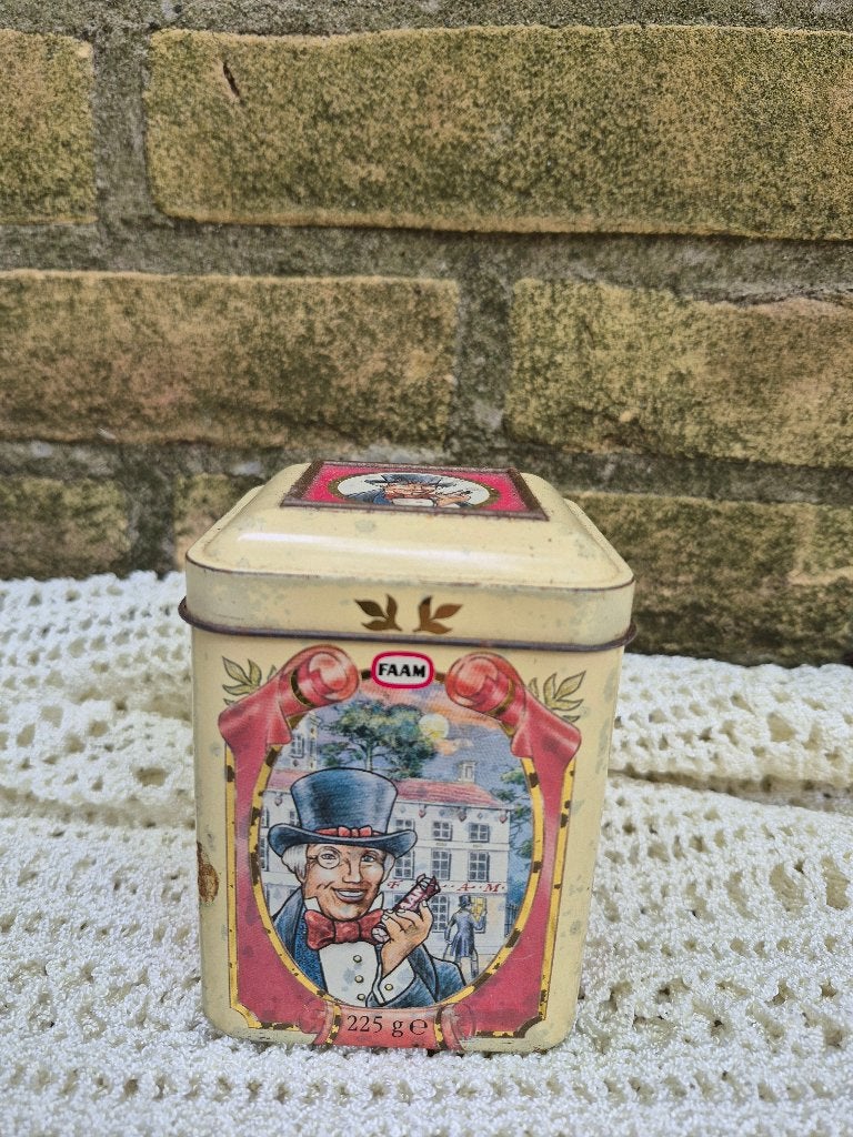 Faam pepermuntblikje, Ophalen of Verzenden, Gebruikt, Vintage
