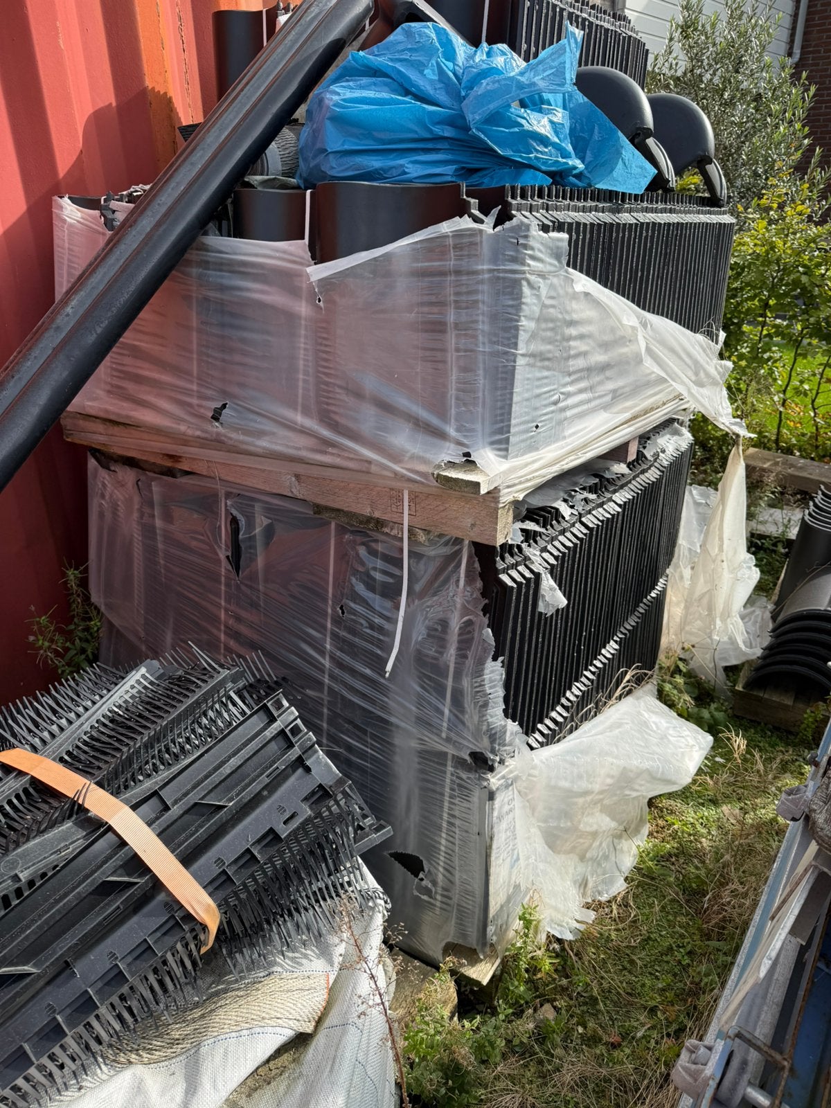 Ovh 206 zwart glazura 576 stuks ca 37m2, Doe-het-zelf en Verbouw, Ophalen, Steen of Klei, Zwart, Nieuw