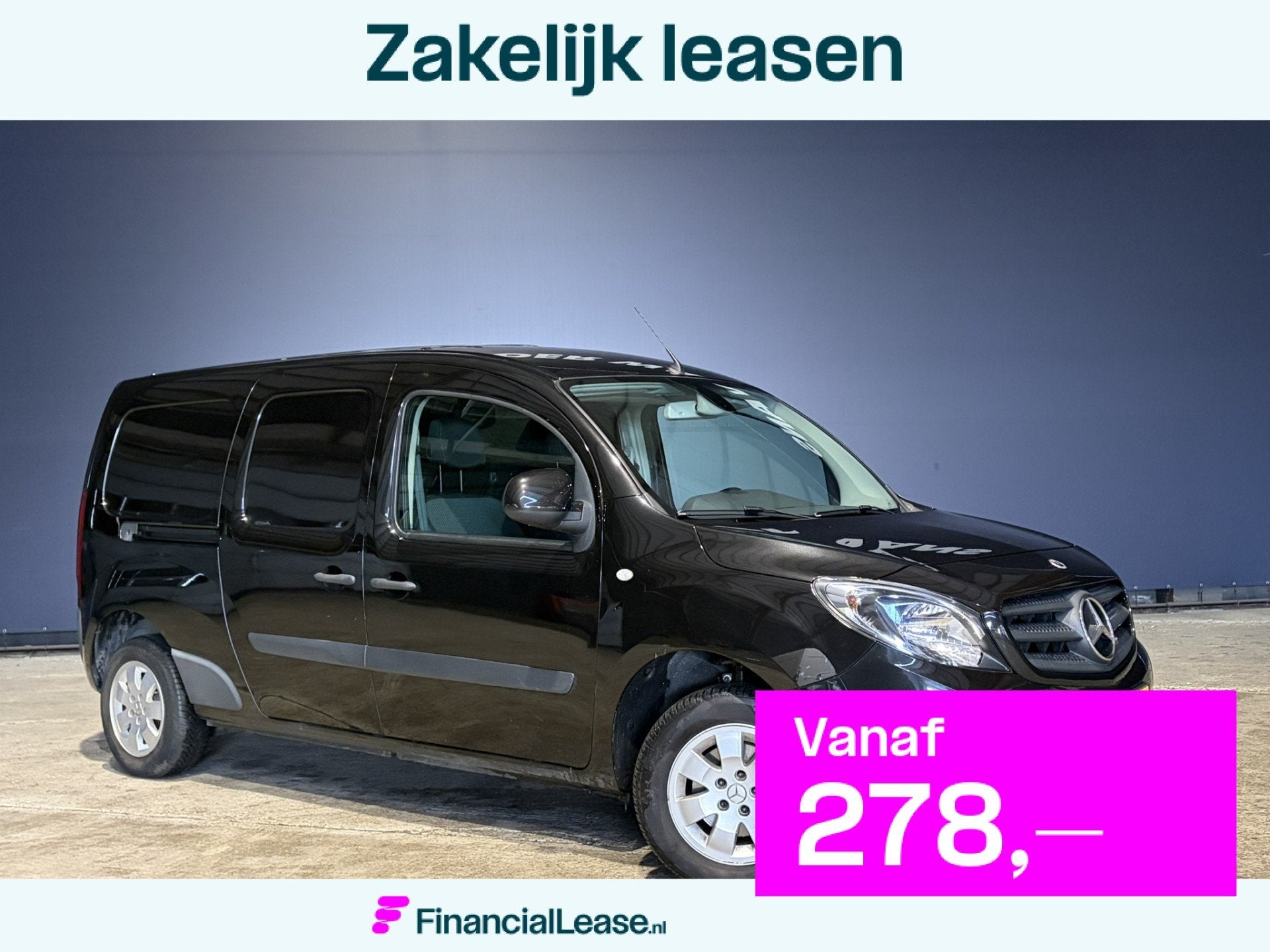 Mercedes-Benz Citan 109 CDI L3H1 Extra Lang Euro6 Airco | LM, Voorwielaandrijving, Gebruikt, Euro 6, 4 cilinders