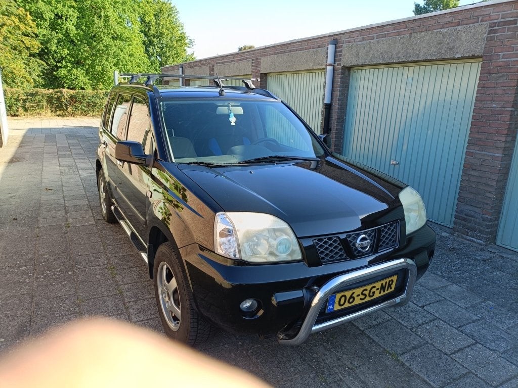 Nissan X-Trail 2.0 2WD 140PK 2006 Zwart, Voorwielaandrijving, Stof, 4 cilinders, Zwart