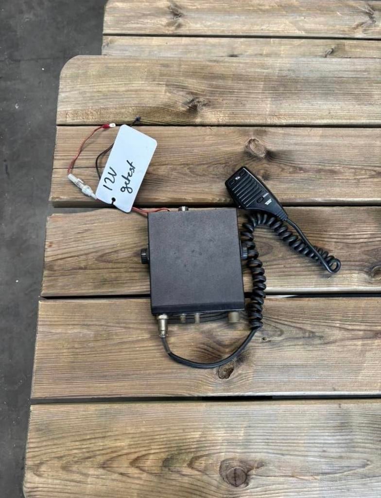 Team CB-2000 CB-radio met microfoon, 12V getest, Ophalen, Gebruikt, Portofoon of Walkie-talkie