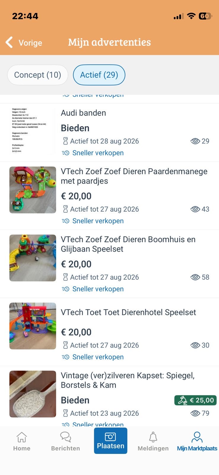 3 VTech Zoef Zoef Dieren sets samen voor €37,50, Ophalen of Verzenden, Gebruikt, Jongen of Meisje