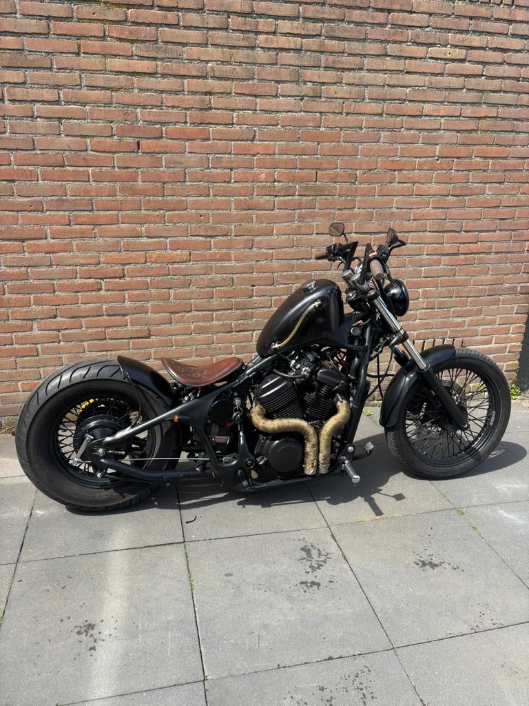 Dikke vette custom bobber honda vt600 shadow hardtail, Motoren, Particulier, Chopper