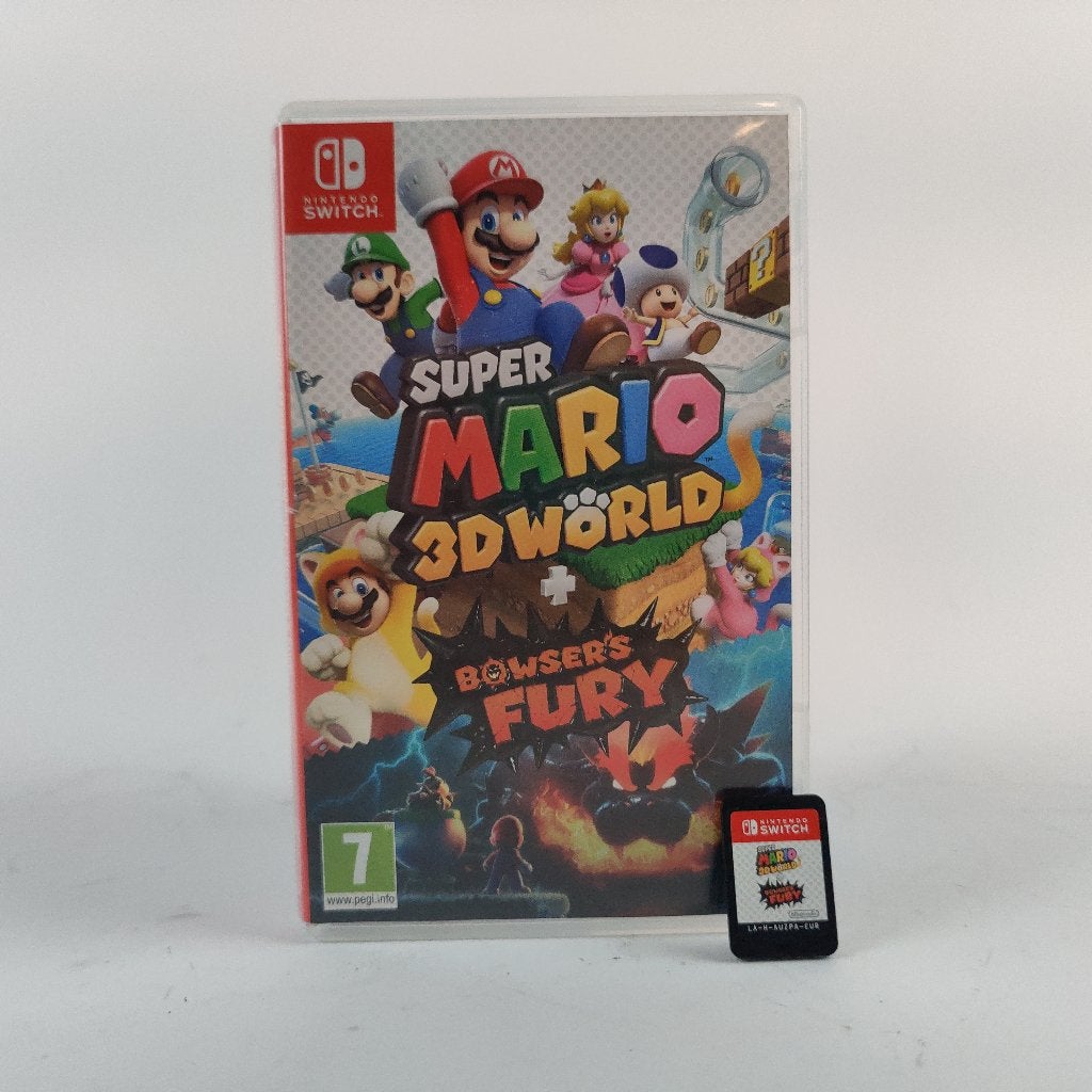 Super Mario 3D World + Bowsers Fury Switch || Nu € 39.99, Avontuur en Actie, Gebruikt, Ophalen of Verzenden, X