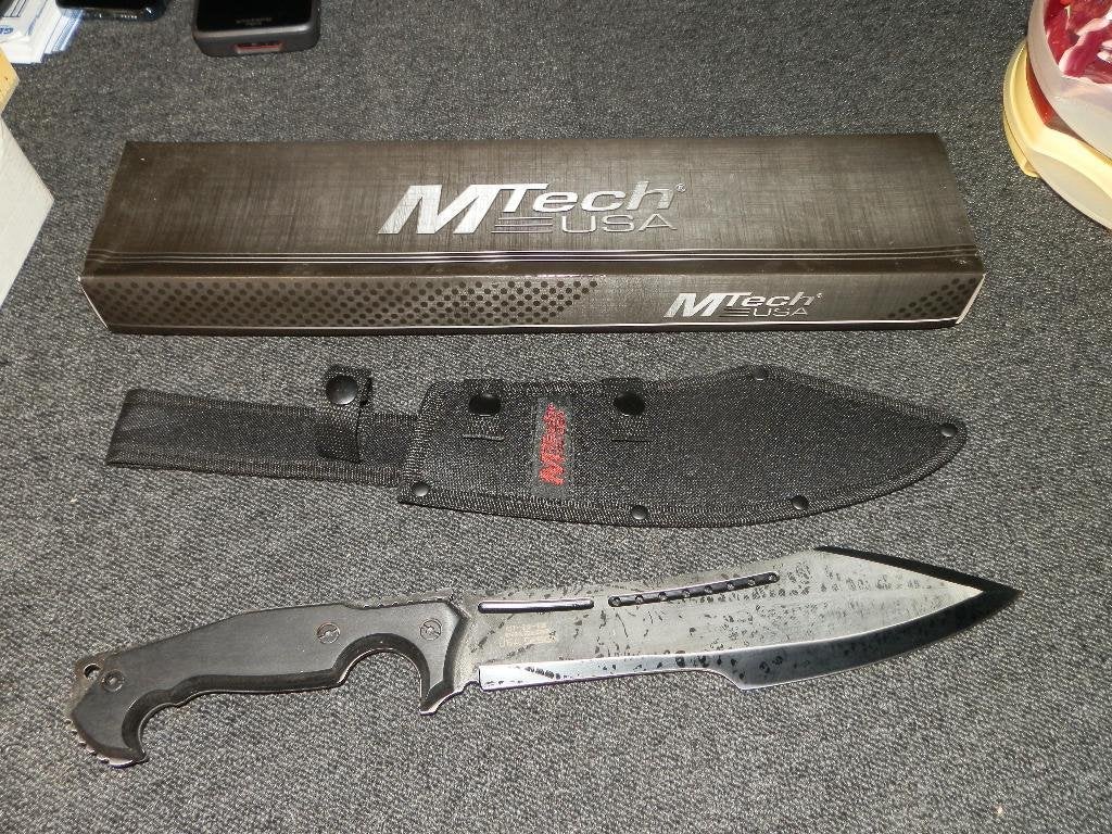 Machete midnight silver mtech, Ophalen of Verzenden, Overige soorten, Nederland, Mes of Dolk
