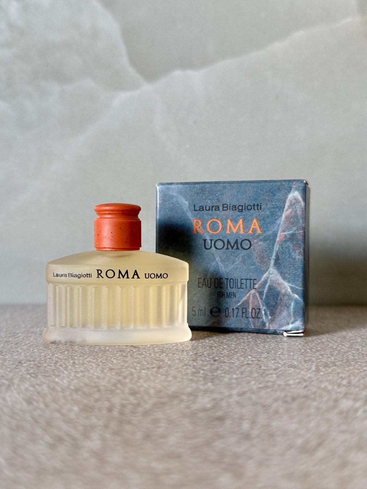 Laura Biagiotti Roma Uomo Eau de Toilette 5ml, Ophalen of Verzenden, Nieuw