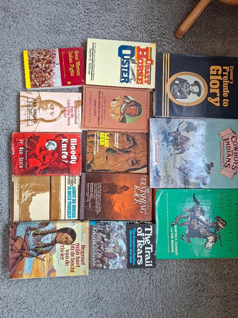 Geschiedenisboeken Noord-Amerikaanse indianen, Boeken, Ophalen, Gelezen, Diverse