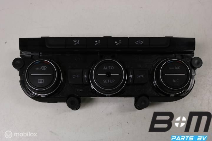 Climatronic unit VW Golf 7 kachel bediening 5G0907044T, Gebruikt