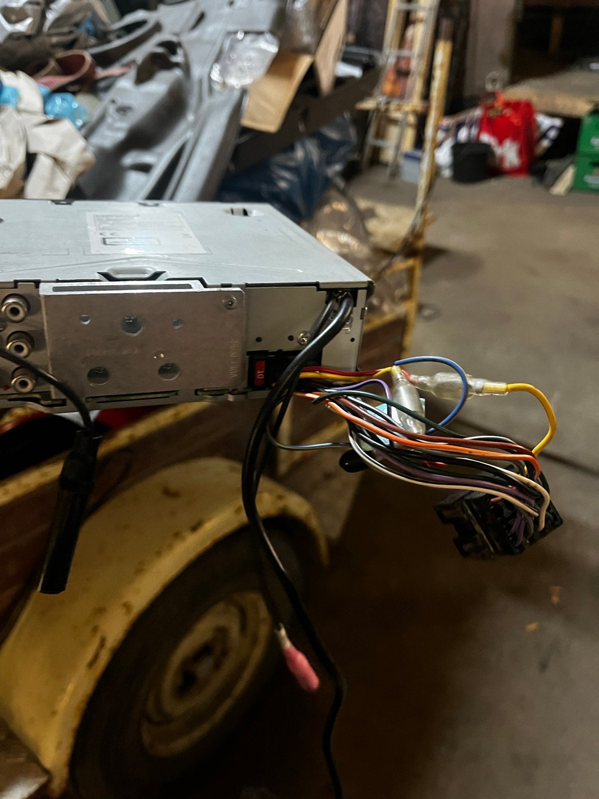 Kenwood KDC Auto radio., Ophalen, Gebruikt