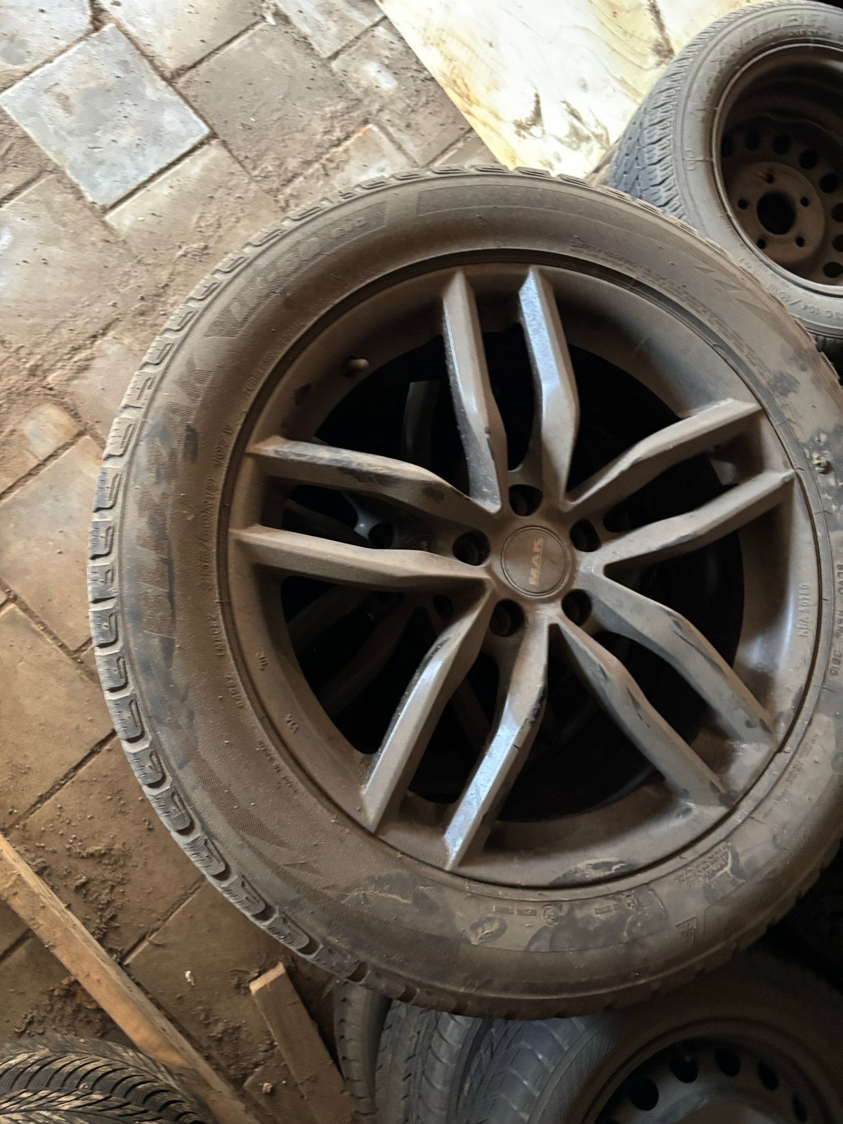 Winterbanden met velgen voor Audi Q5 - 255/50R19, Ophalen, Gebruikt