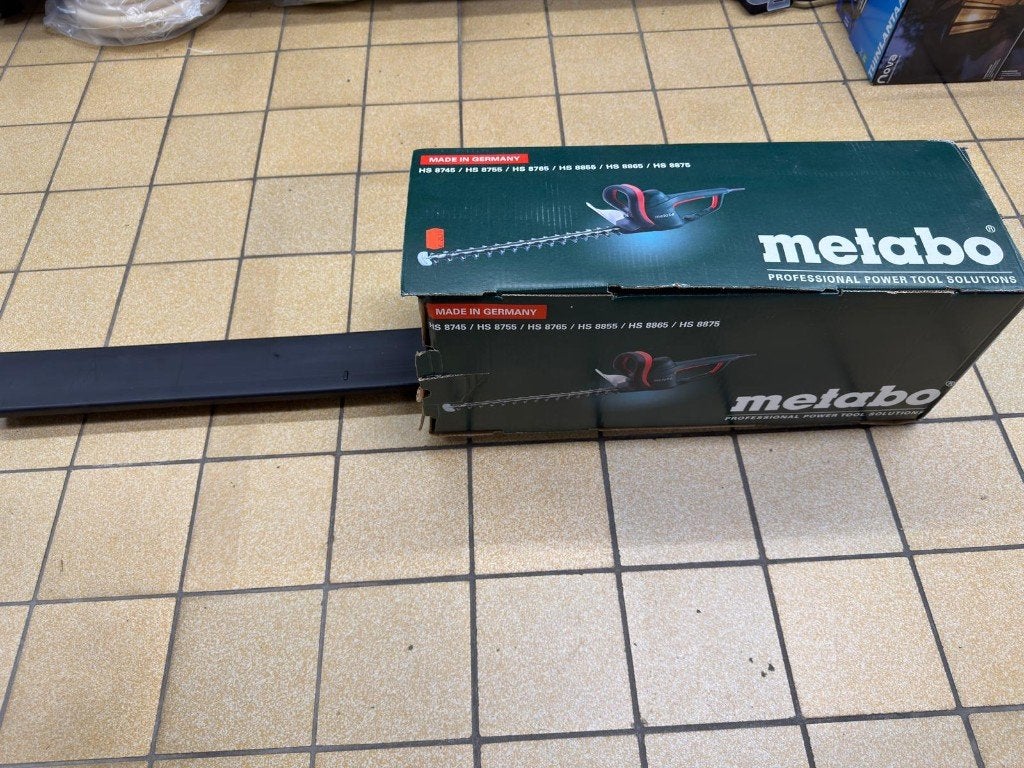 Metabo heggenschaar HS 8755 – 560W met 55 cm snoeilengte, Tuin en Terras, Ophalen of Verzenden, Nieuw, Elektrisch, Metabo