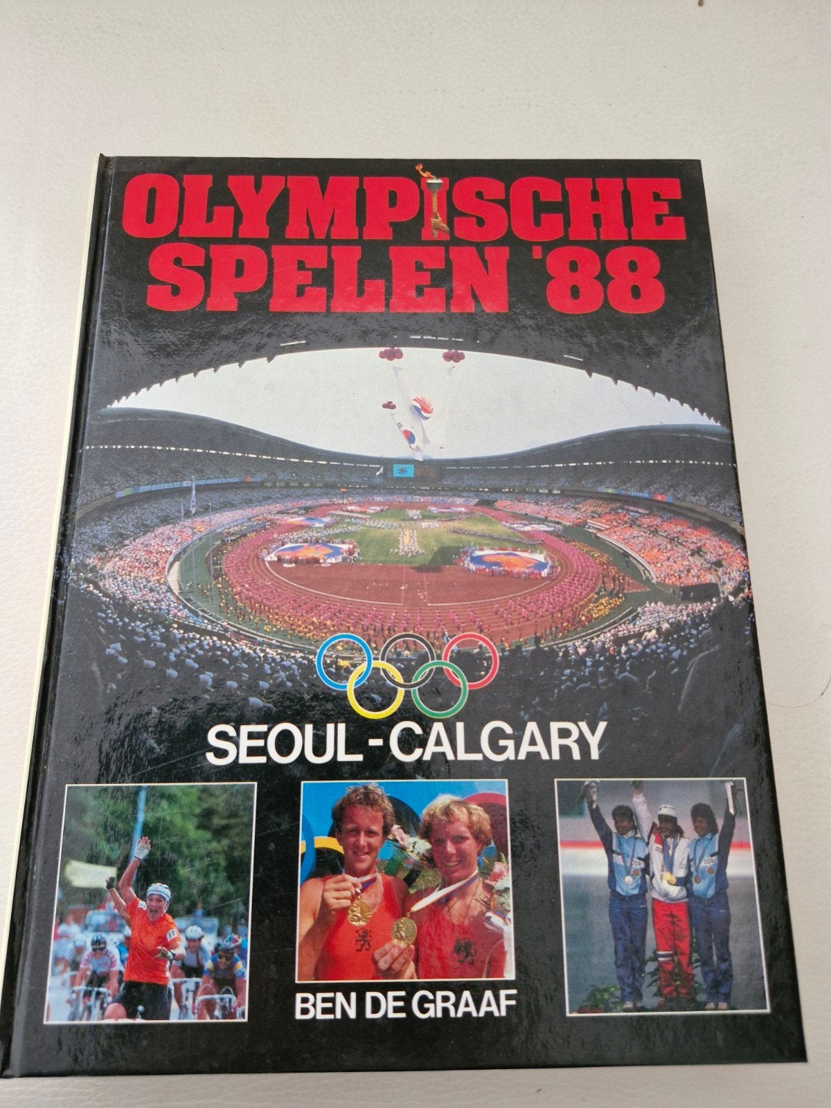 Olympische Spelen '88 Seoul-Calgary - Ben de Graaf, Ophalen of Verzenden, Zo goed als nieuw, Ben de Graaf, Overige sporten