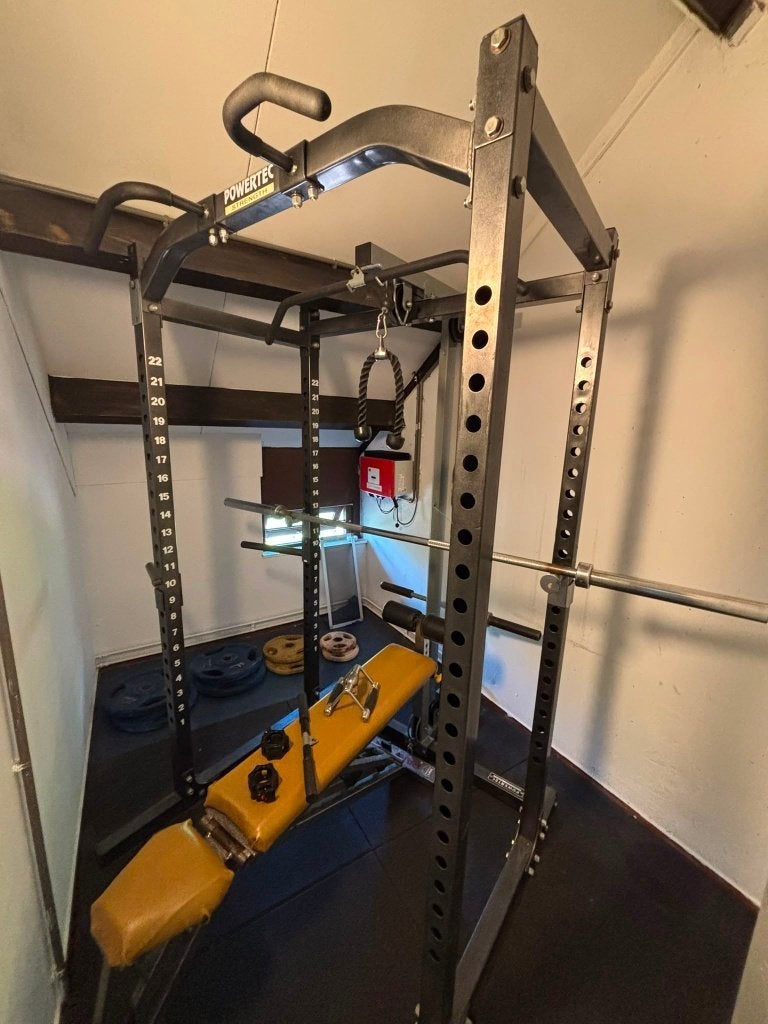 Powertec Power Rack (homegym), Ophalen, Gebruikt, Metaal, Krachtstation