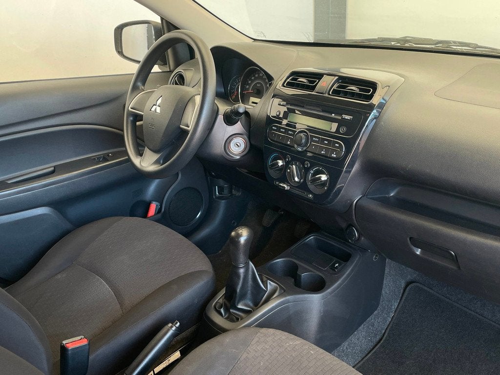 Mitsubishi Space Star 1.0 Cool+|Airco|5-Deurs|4-Seizoenen ba, Auto's, Mitsubishi, Voorwielaandrijving, Stof, Gebruikt, Wit