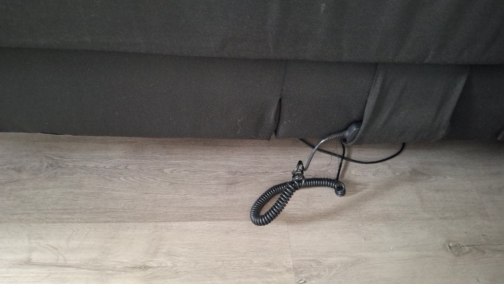 Elektrisch verstelbare boxspring te koop aangeboden, Huis en Inrichting, Slaapkamer | Bedden, Ophalen, Zwart, Tweepersoons, 180 cm
