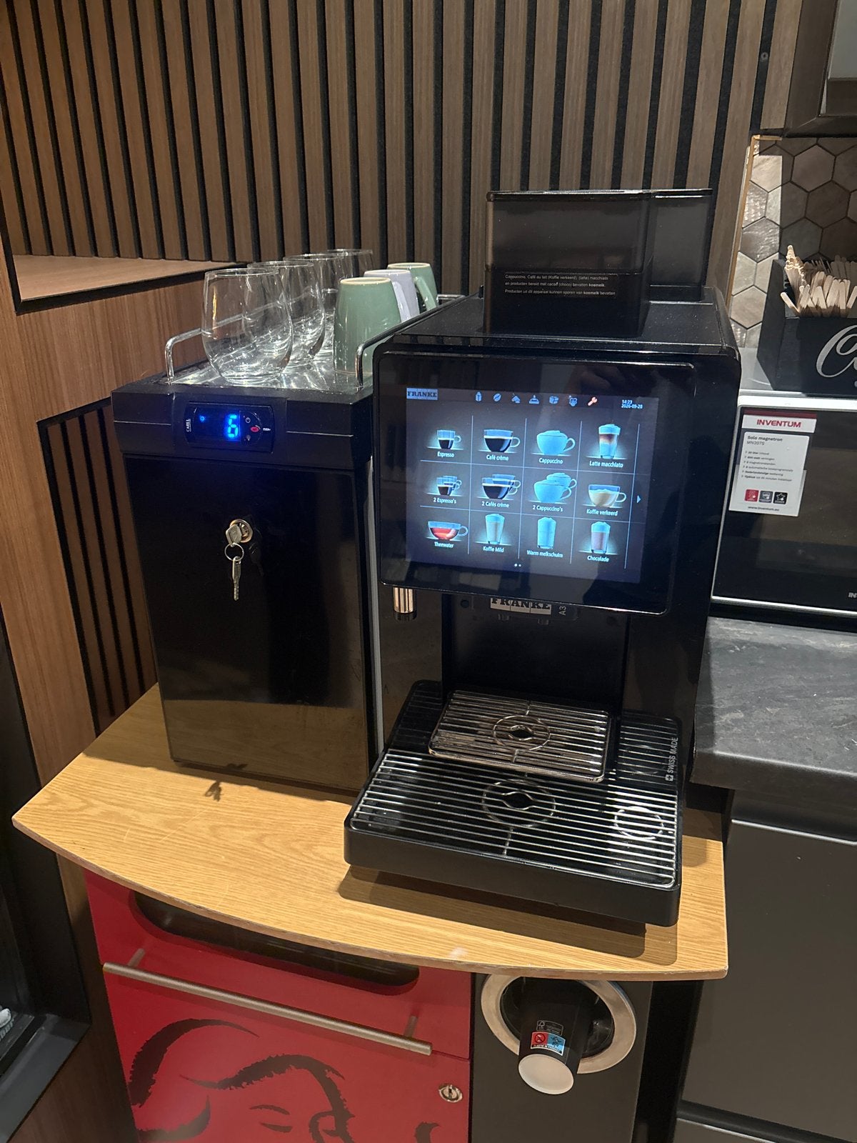 Franke A300 Koffiemachine - Perfect onderhouden, 10 kopjes of meer, Koffiemachine, Zo goed als nieuw, Koffiebonen