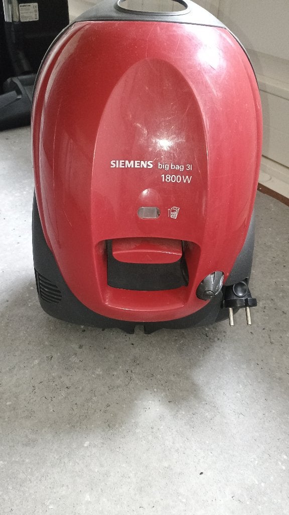 Siemens big bag 3 liter 1800 W, Siemens, Gebruikt, Overige typen, 1600 tot 2000 watt