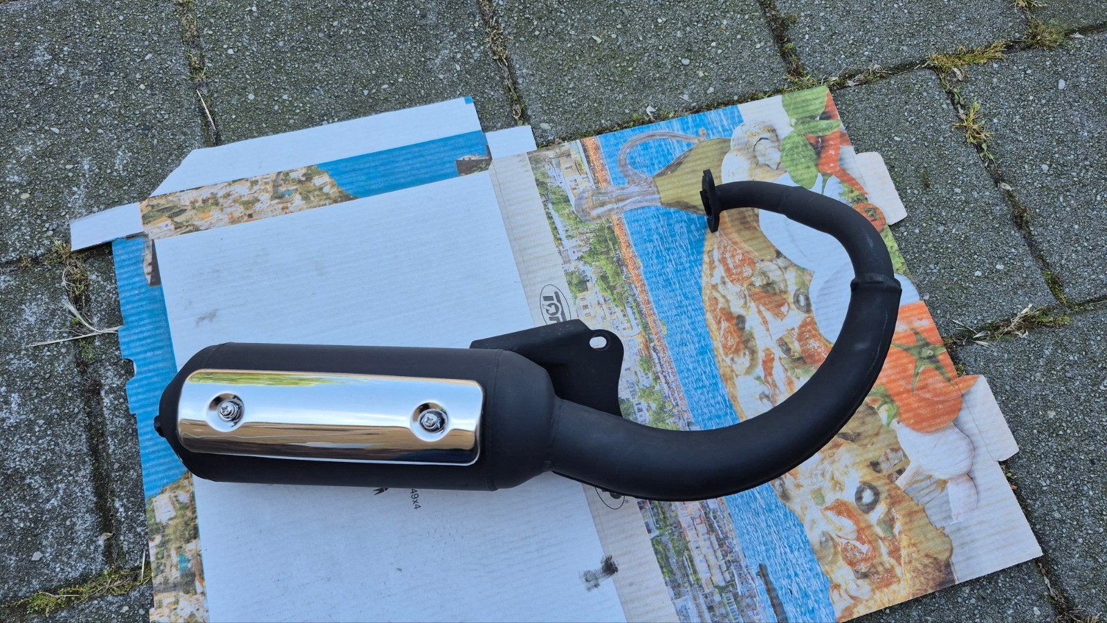 Uitlaat Peugeot Vivacity en Speedfight - Standaard (brom), Fietsen en Brommers, Brommeronderdelen | Scooters, Ophalen of Verzenden