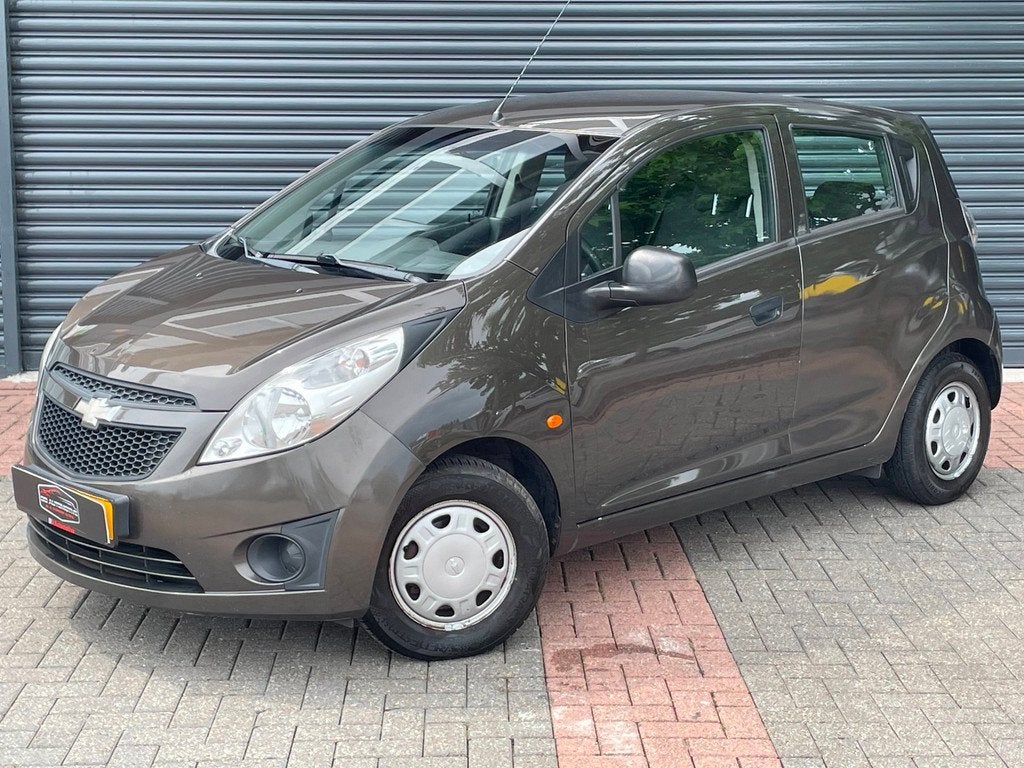 Chevrolet Spark 1.0 16V L Rijdt super !, Auto's, Chevrolet, Voorwielaandrijving, Stof, Gebruikt, Zwart