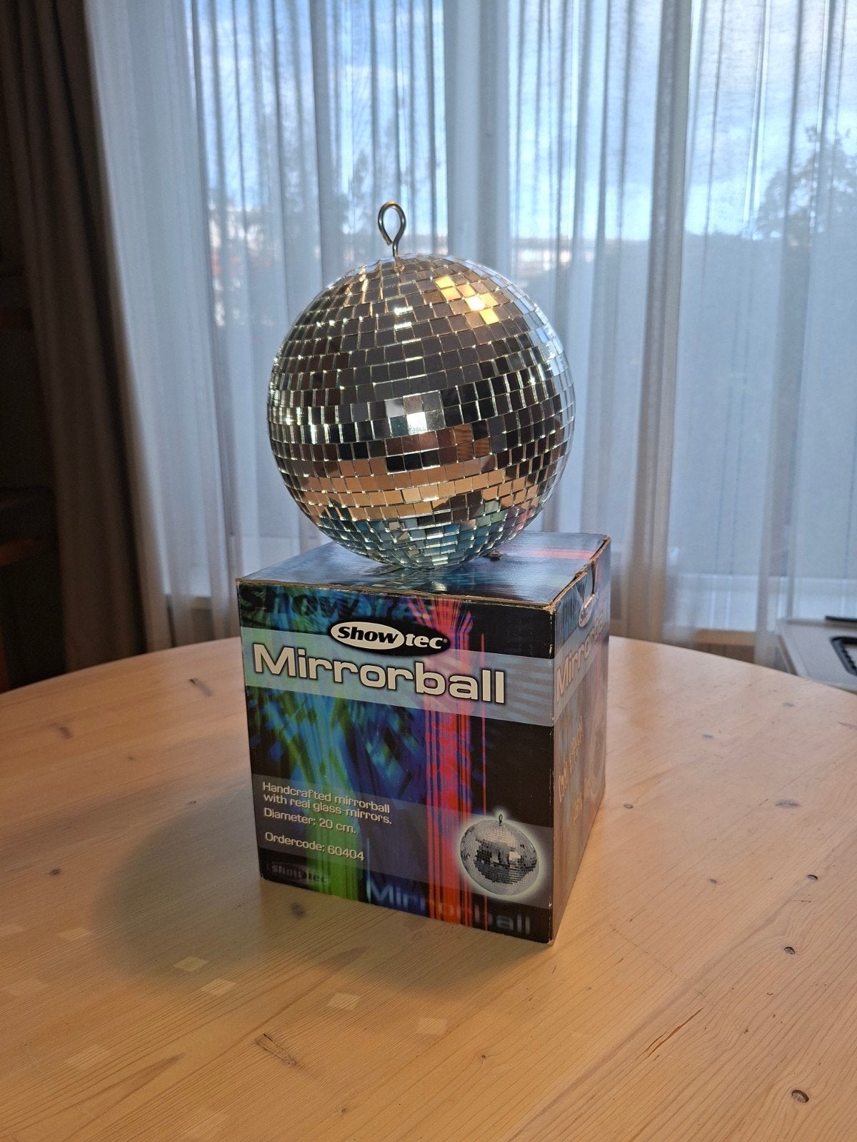 Discobal / Spiegelbal / Mirrorbal / Partybal, Ophalen of Verzenden, Zo goed als nieuw