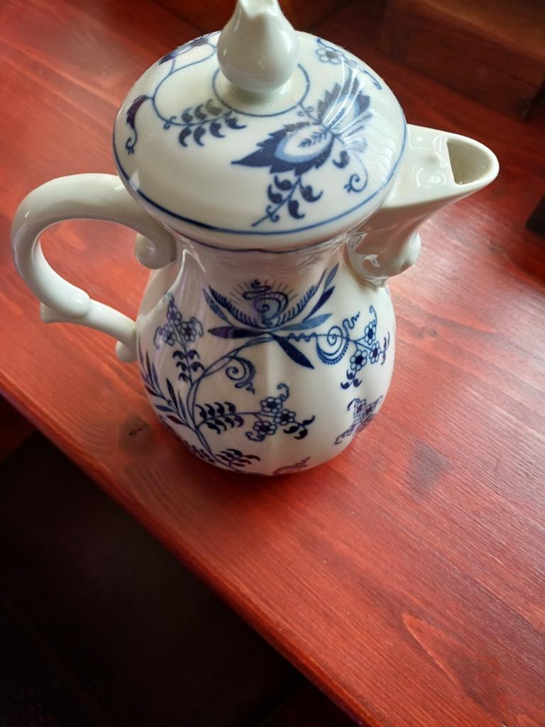 Theepot Blue Danube, Ophalen of Verzenden