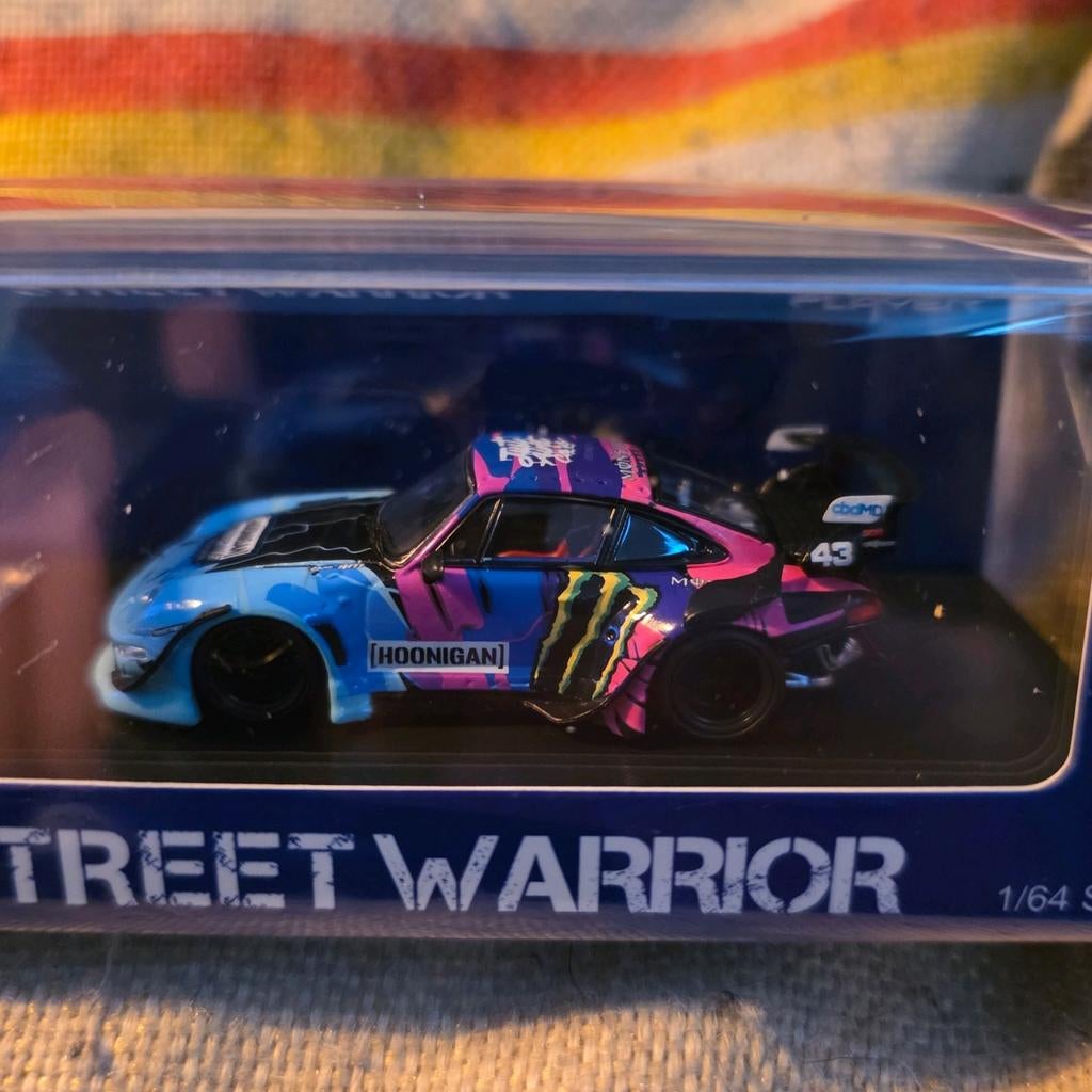 Street Warrior modelauto 1/64, Ophalen of Verzenden, Street worrior, Onbekend, Onbekend