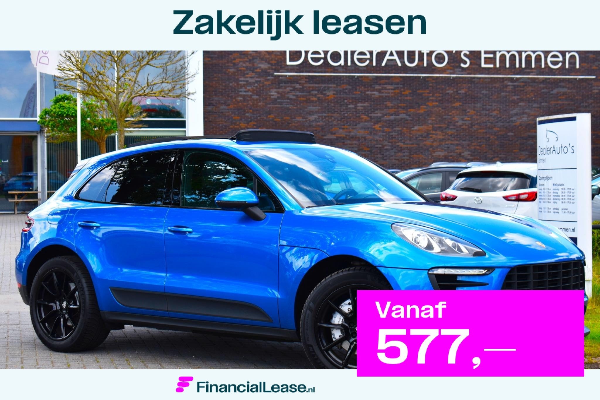 Porsche Macan 3.0 D PANODAK LED LUCHTVERING NAVI XENON, Automaat, Verwarmde buitenspiegels, Gebruikt, 258 pk