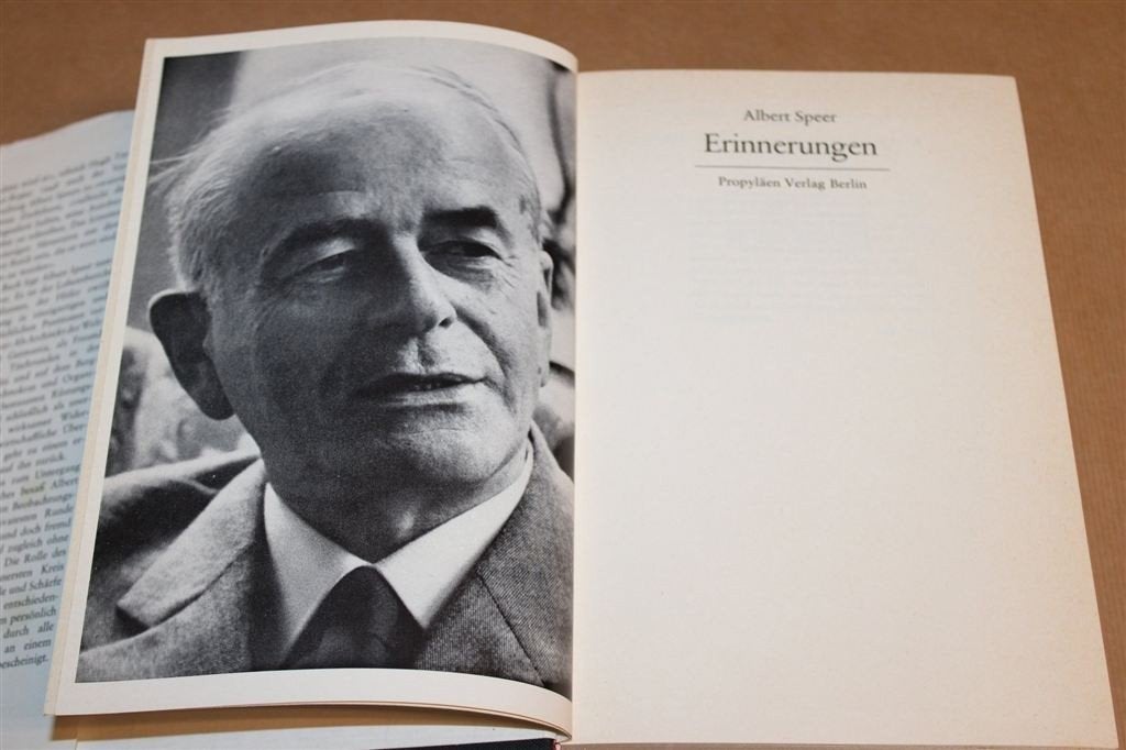 Erinnerungen — Albert Speer over het Derde Rijk 1970, Ophalen of Verzenden, Gelezen, Europa