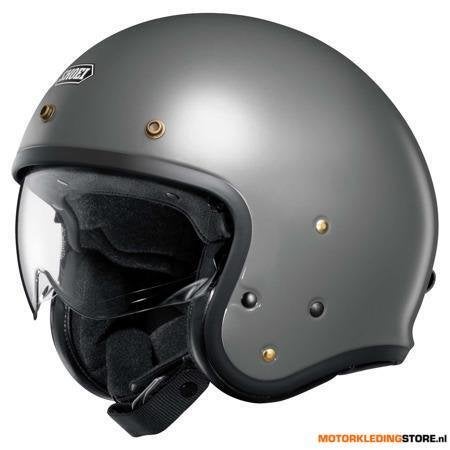 Shoei J.O2 Jethelm, Grijs, Motoren, Ophalen of Verzenden, Nieuw met kaartje