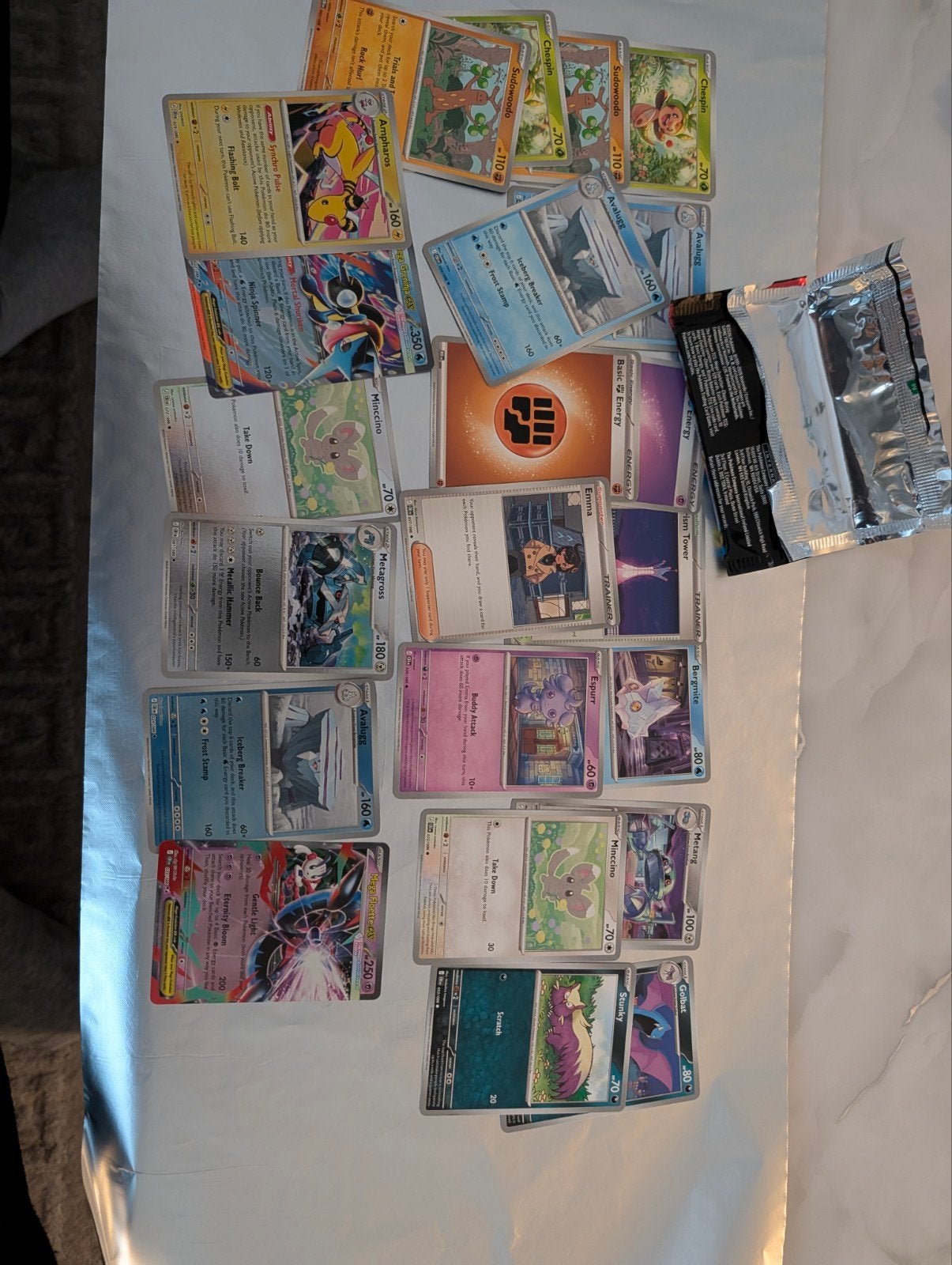 Pokemon tcg kaarten set: Reverse Holo & GX kaarten, Ophalen of Verzenden, Nieuw, Meerdere kaarten, Foil