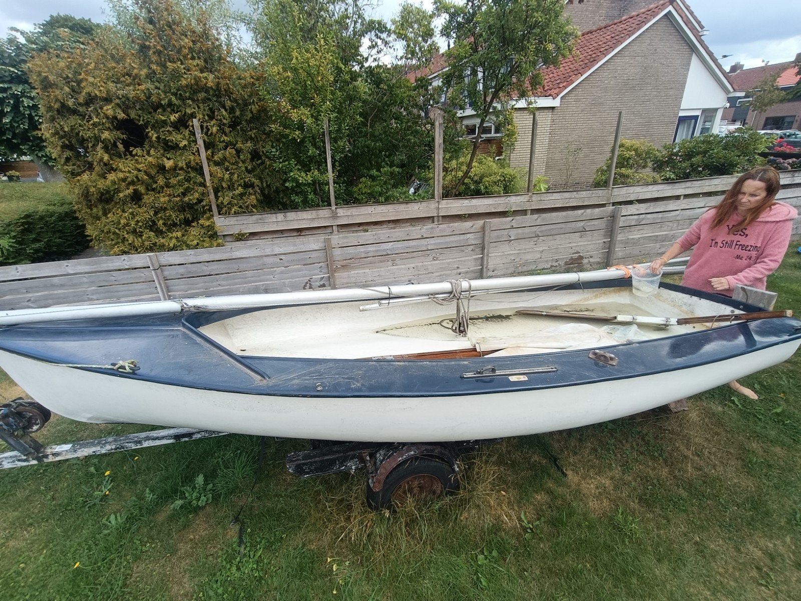 Foto 20 van Flying Junior Zeilboot met Trailer – Compleet zoals op foto