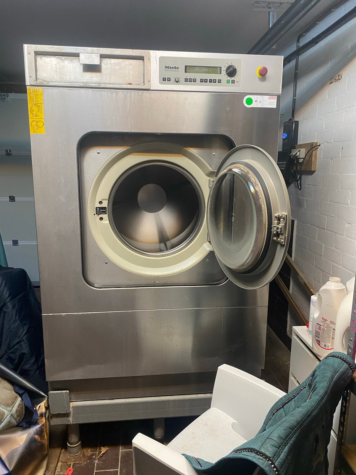 Miele WS 5320 EL Industriële Wasmachine 32 kg, Ophalen, 1200 tot 1600 toeren, Gebruikt, 10 kg of meer