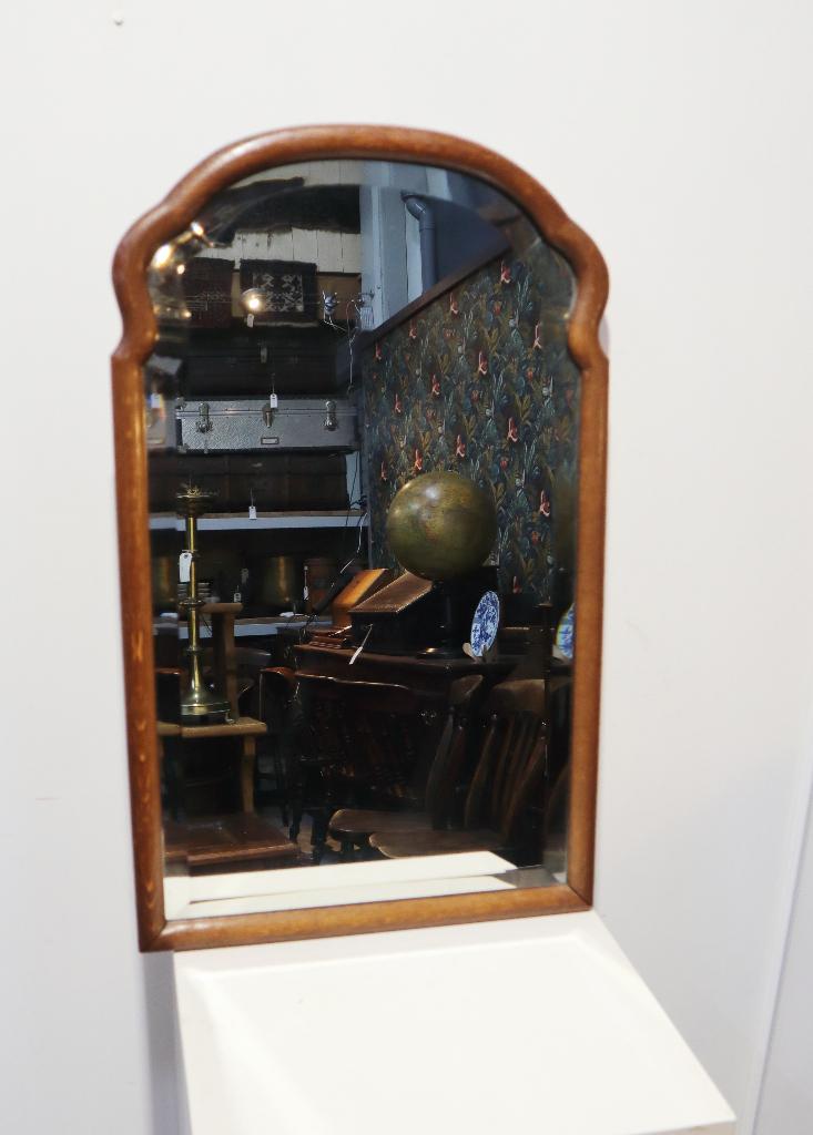 Antieke Soesterspiegel, Antiek en Kunst, Antiek | Spiegels, Ophalen of Verzenden, Rechthoekig