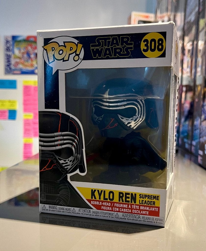 Funko POP - Star Wars - Kylo Ren - #308, Ophalen of Verzenden, Zo goed als nieuw