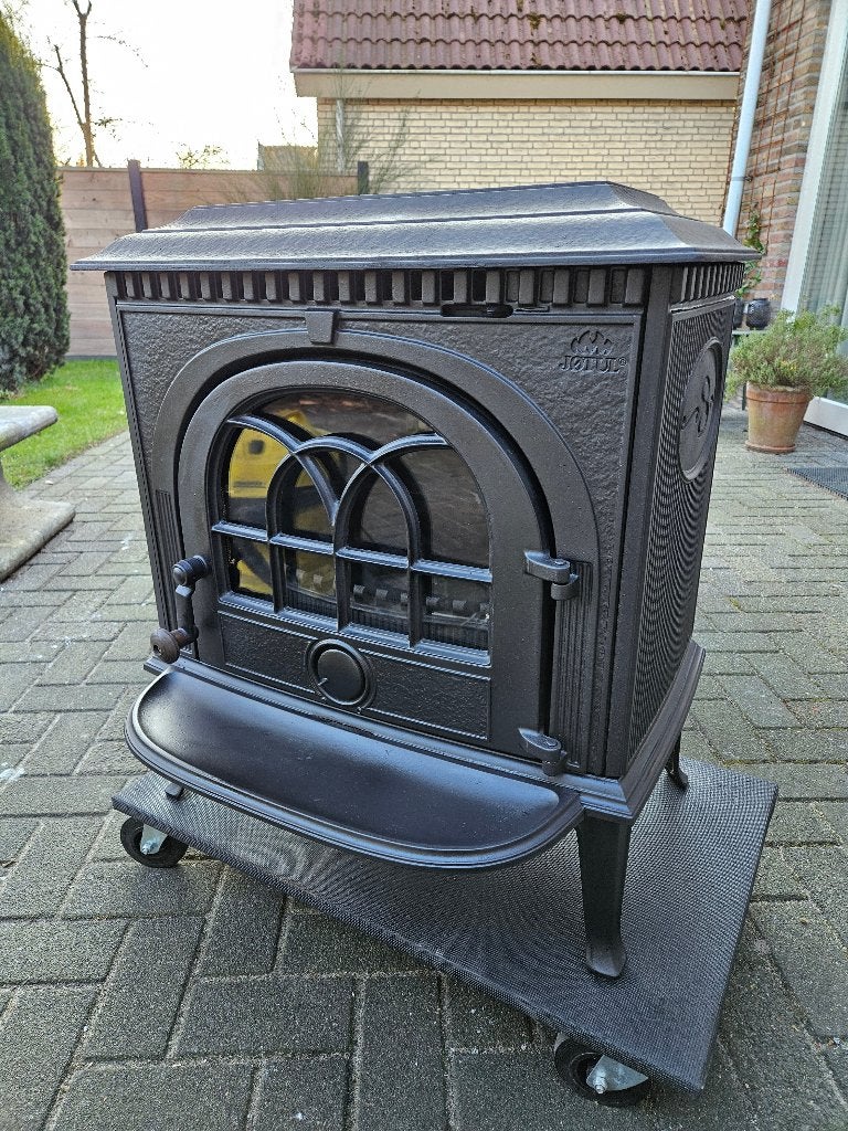 Jotul F8 TD (top draft) | Nieuwstaat | Top klassieker, Ophalen of Verzenden, Zo goed als nieuw, Vrijstaande haard, Houthaard