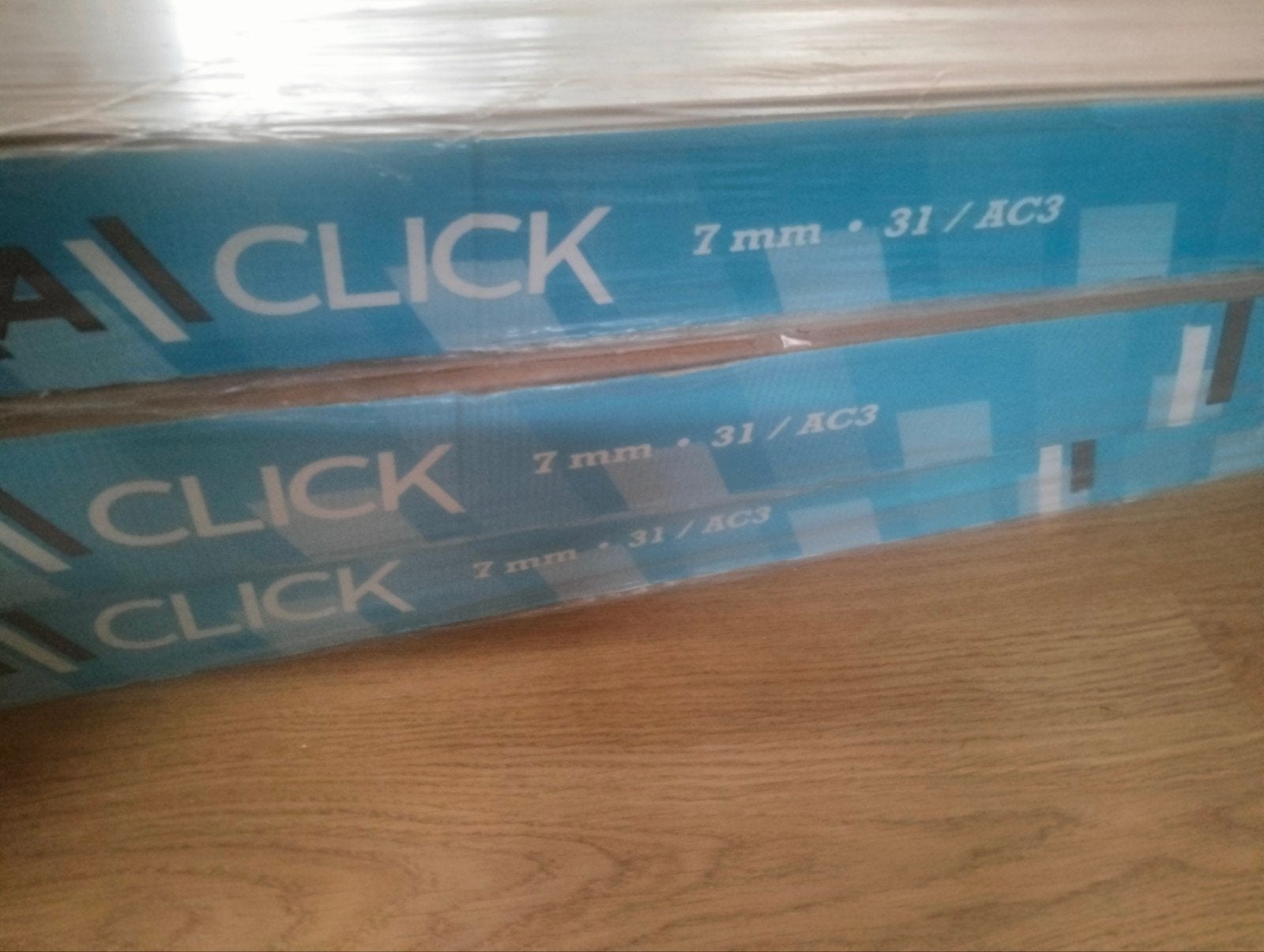 Nieuw laminaat, 7mm dik, 31/AC3, 3 pakken, Ophalen, Nieuw, 5 tot 10 m², 10 tot 30 cm