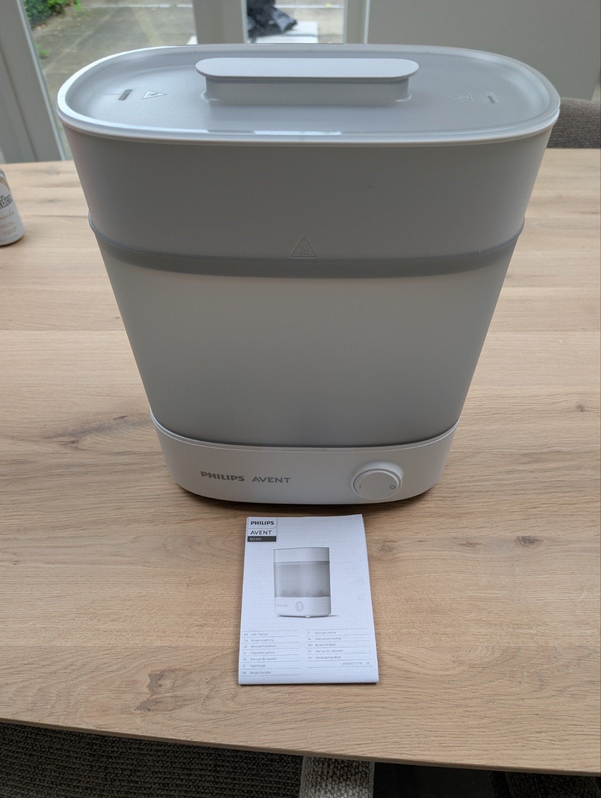 Philips avent flessenwarmer + flessenstomer zgan, Kinderen en Baby's, Babyvoeding en Toebehoren, Ophalen, Zo goed als nieuw, Flessen- of potjesverwarmer