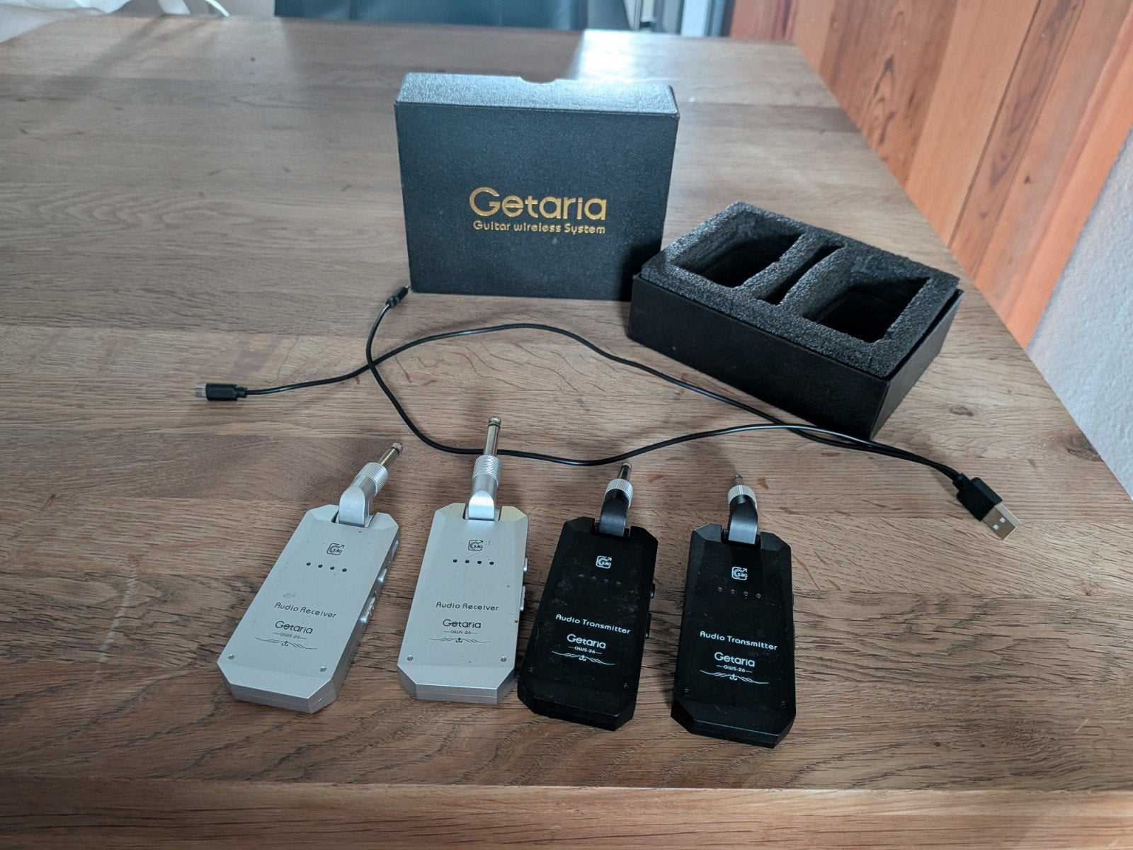 Getaria draadloos gitaar systeem – zender & ontvanger, Ophalen of Verzenden