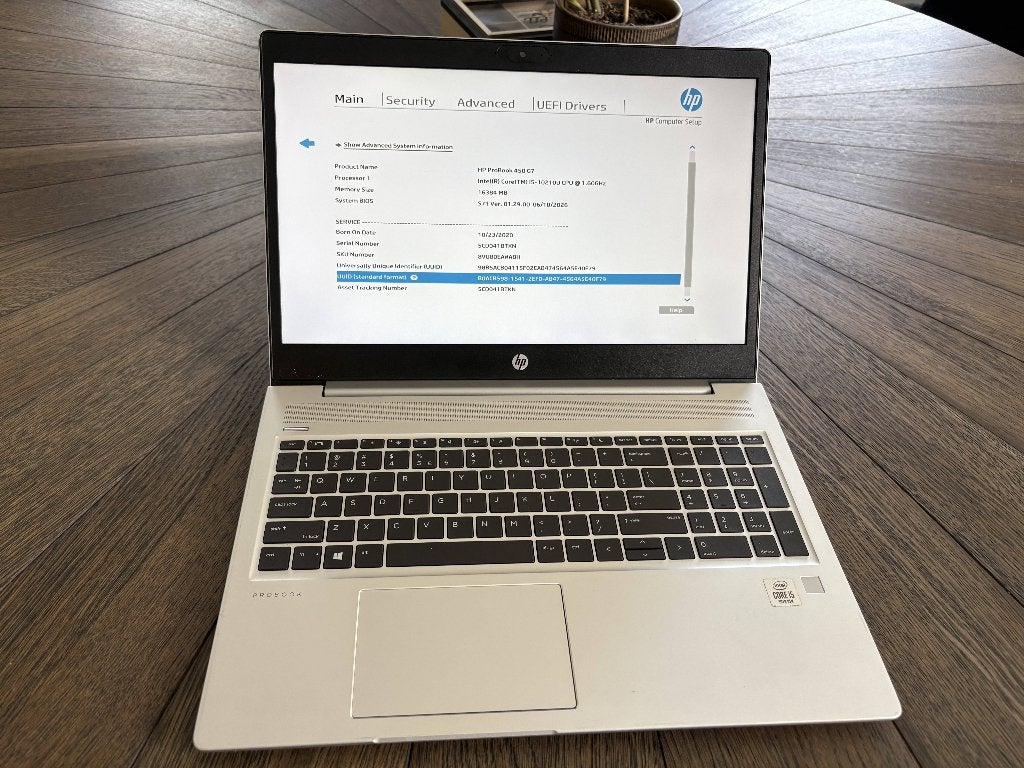 HP Probook 450 G7 (geen adapter), Computers en Software, 2 tot 3 Ghz, HP >, Intel Core i5 processor, Ophalen of Verzenden