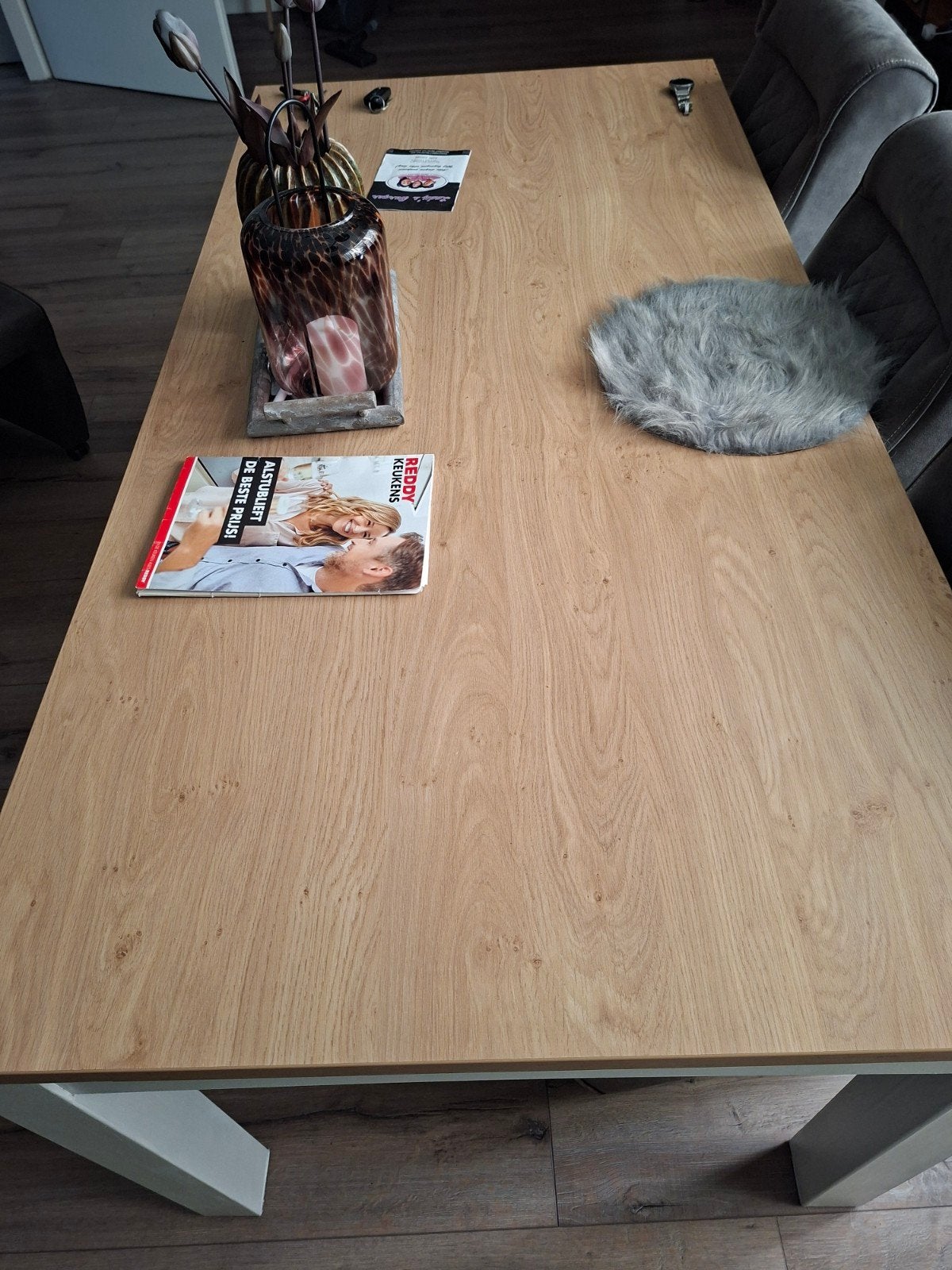 Eetkamer tafel, Huis en Inrichting, Tafels | Eettafels, Gebruikt, 150 tot 200 cm, Rechthoekig, 50 tot 100 cm