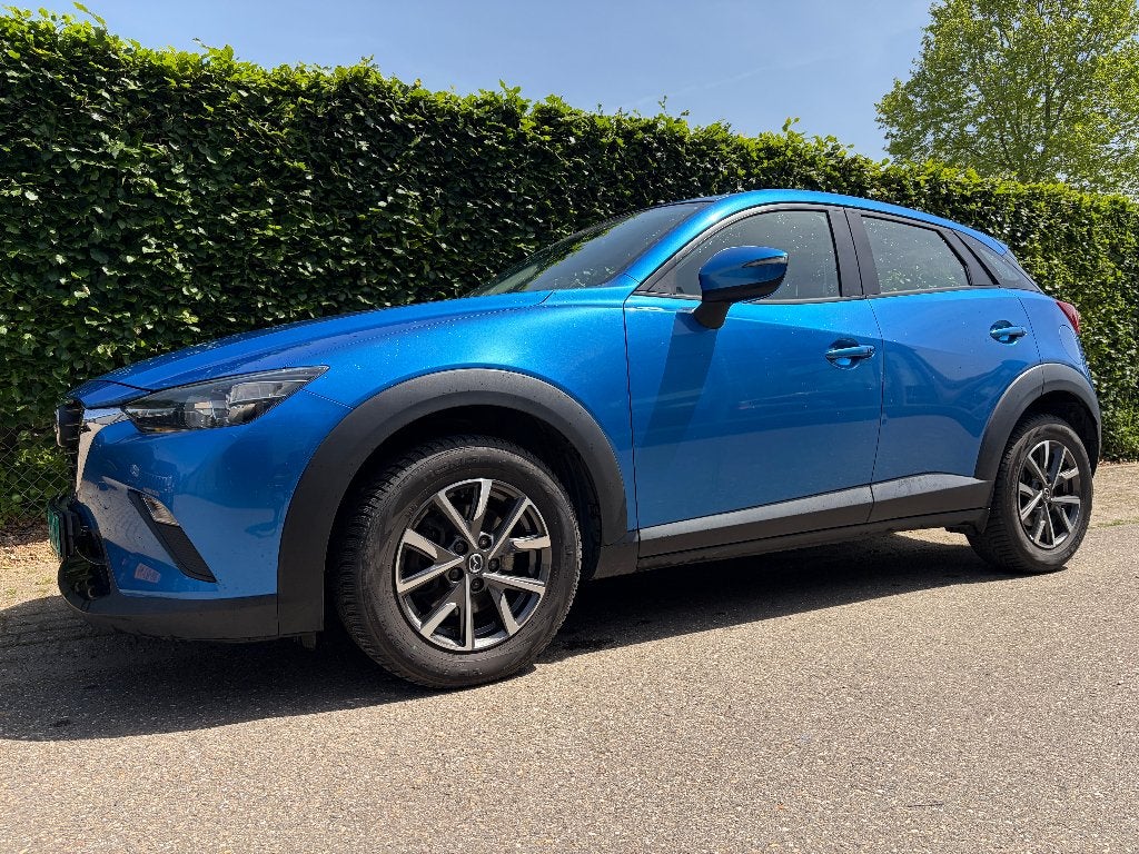 Mazda CX-3 2.0 Skyactiv-g 88KW 2016 Blauw, Voorwielaandrijving, 1998 cc, Stof, Start-stop-systeem