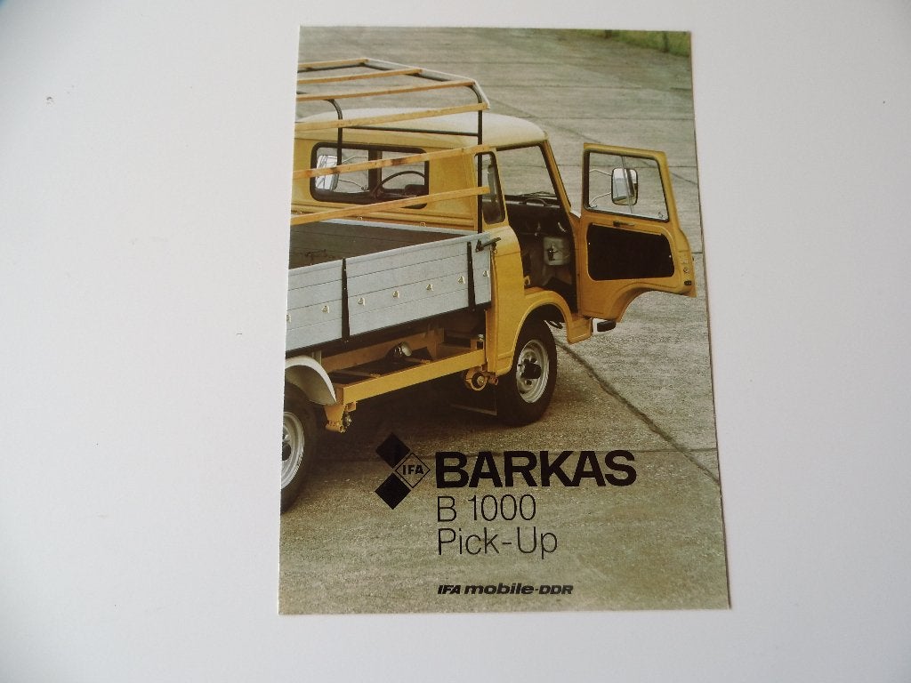 Barkas B1000 Pick Up 1981, Verzenden, Zo goed als nieuw, Overige merken
