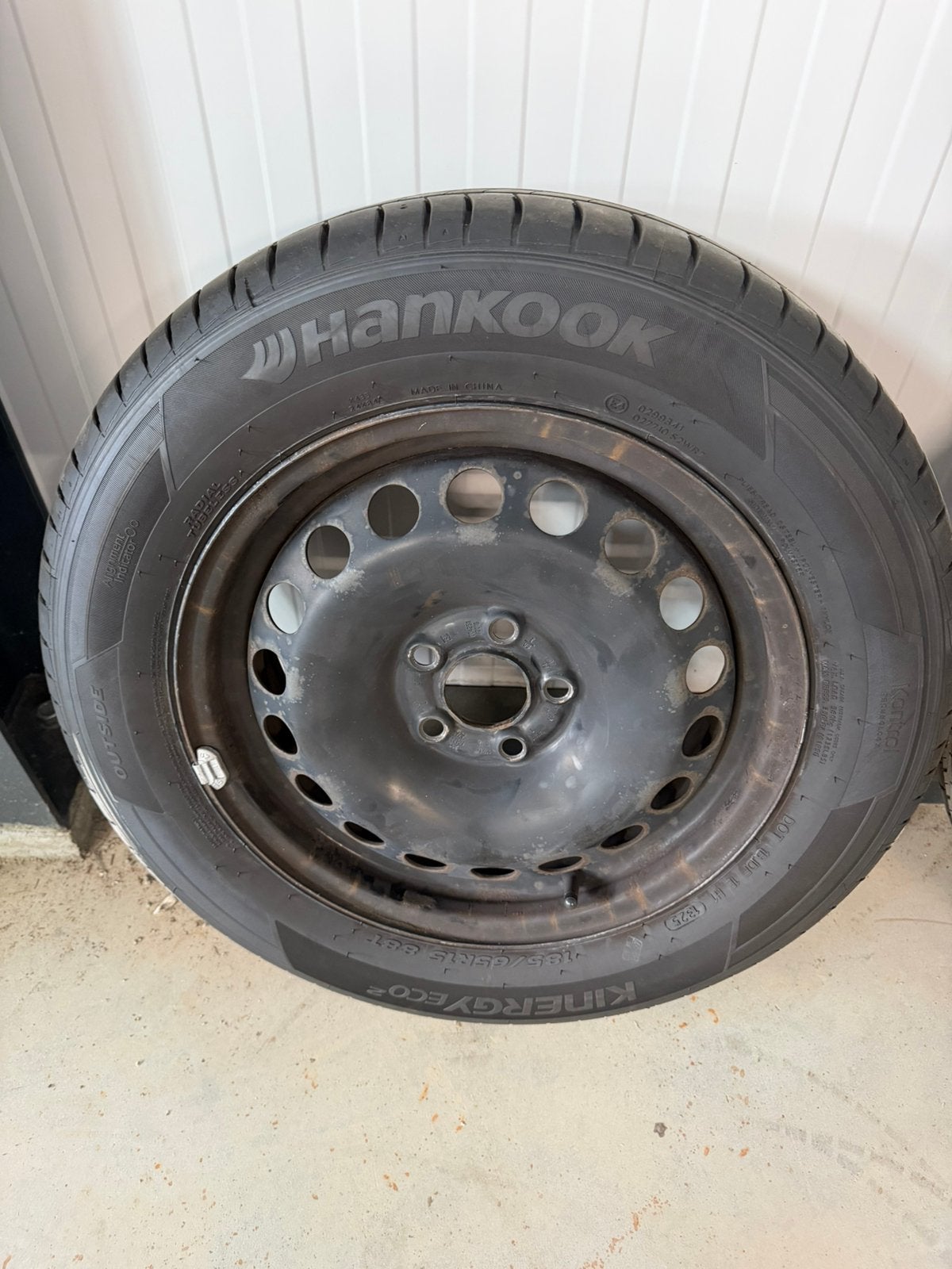 Banden vw polo, Auto-onderdelen, Ophalen, Gebruikt, 15 inch, 185 mm