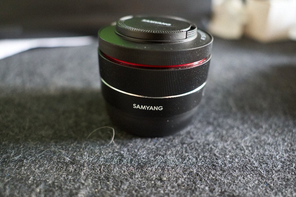 Samyang 35mm 2.8 FE lens, Sony E-mount, Gebruikt, Autofocus, Samyang