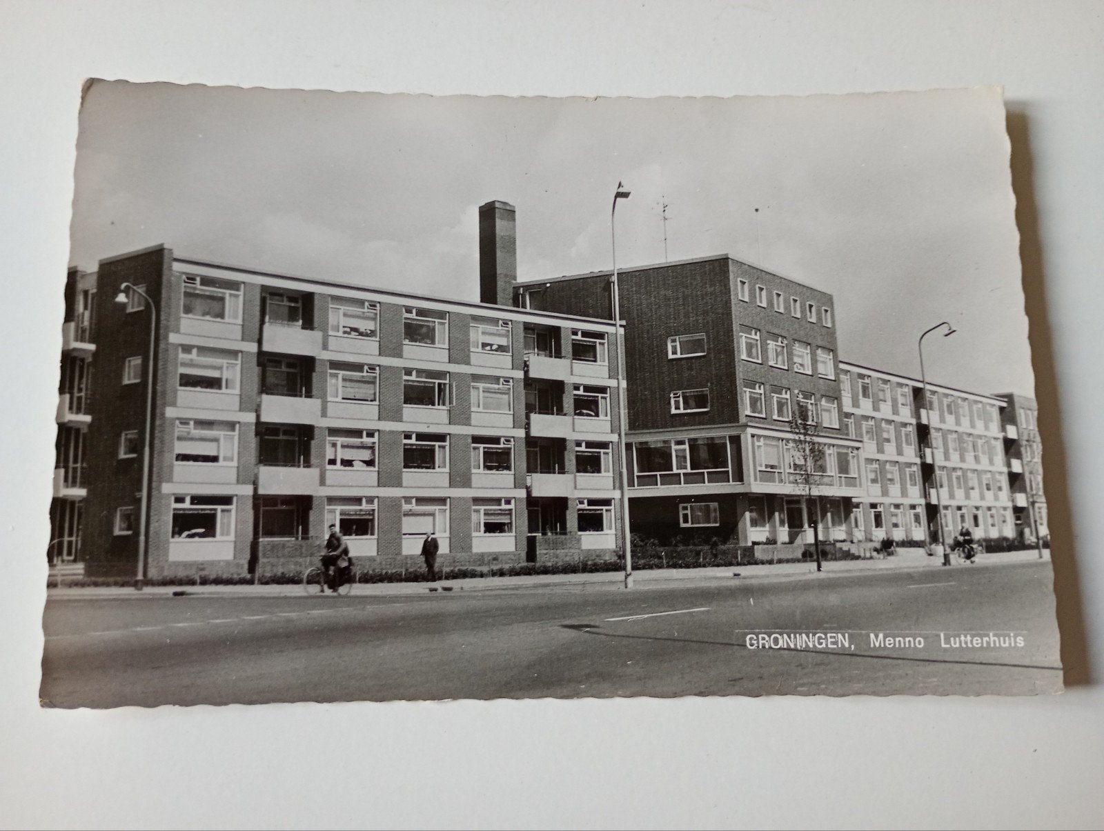 Groningen Menno Lutterhuis, Ophalen of Verzenden, 1940 tot 1960, Ongelopen, Groningen
