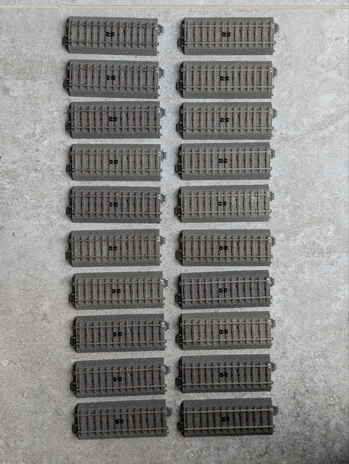 16 stuks Märklin 24994 C-rail schakel rails, Wisselstroom, Gebruikt, Rails, Ophalen of Verzenden