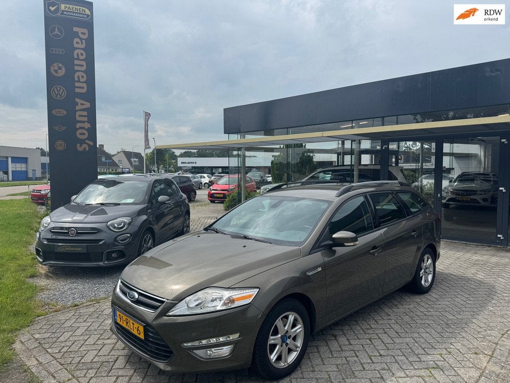 Ford Mondeo Wagon 1.6 EcoBoost NieuweMotor 70.000km|T-haak|S, Auto's, Ford, Stof, Gebruikt, Zwart, 4 cilinders